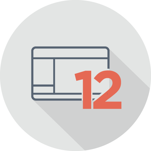 DDS廣告機有12 個版型．滿足多元需求