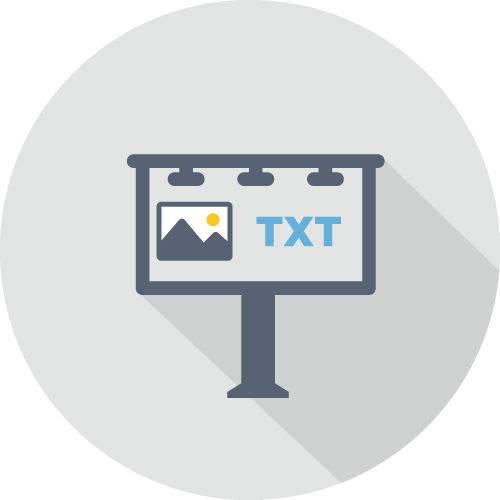 DDS廣告機有出色的招牌橫幅．讓形象永保鮮明