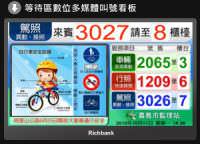 公家單位的廣告機電子看板