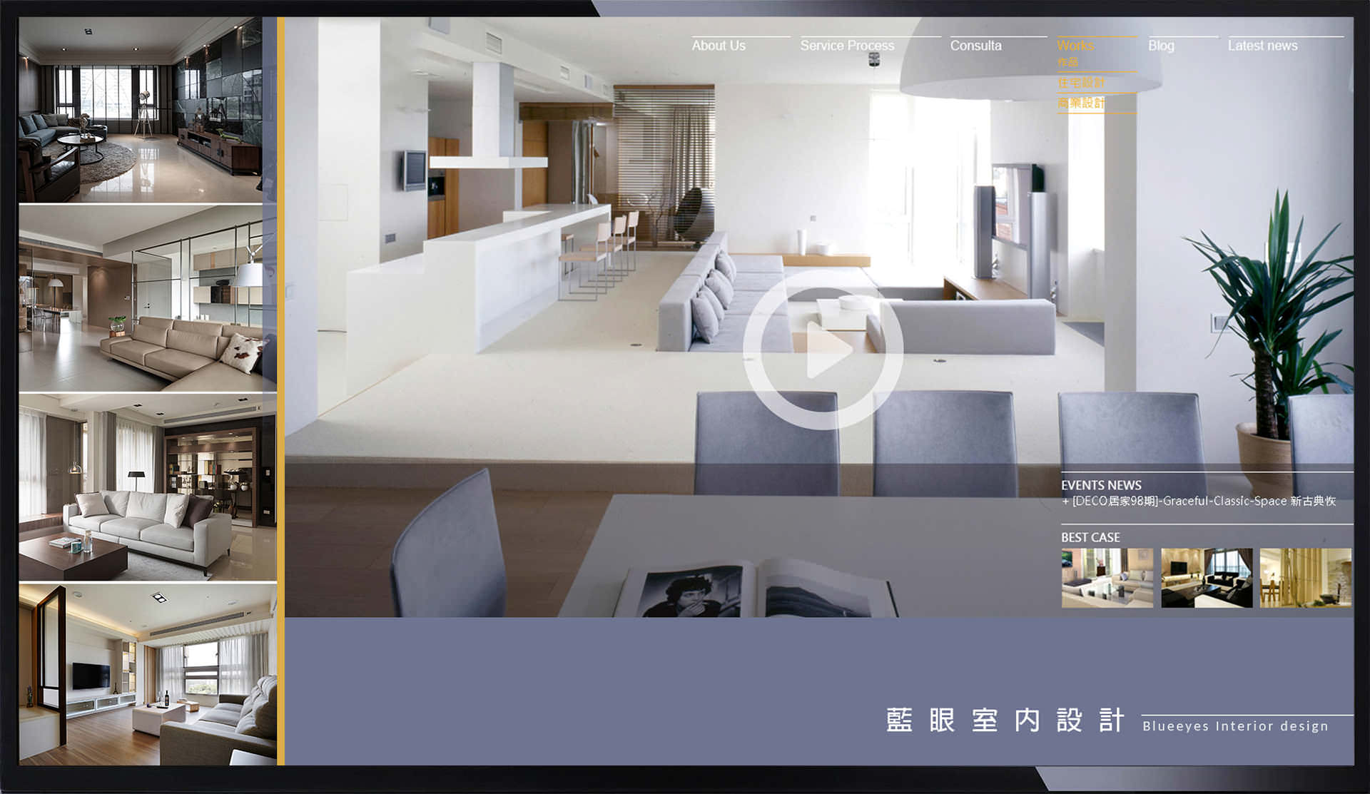 DDS PRO廣告機第4種橫式版型範例照片