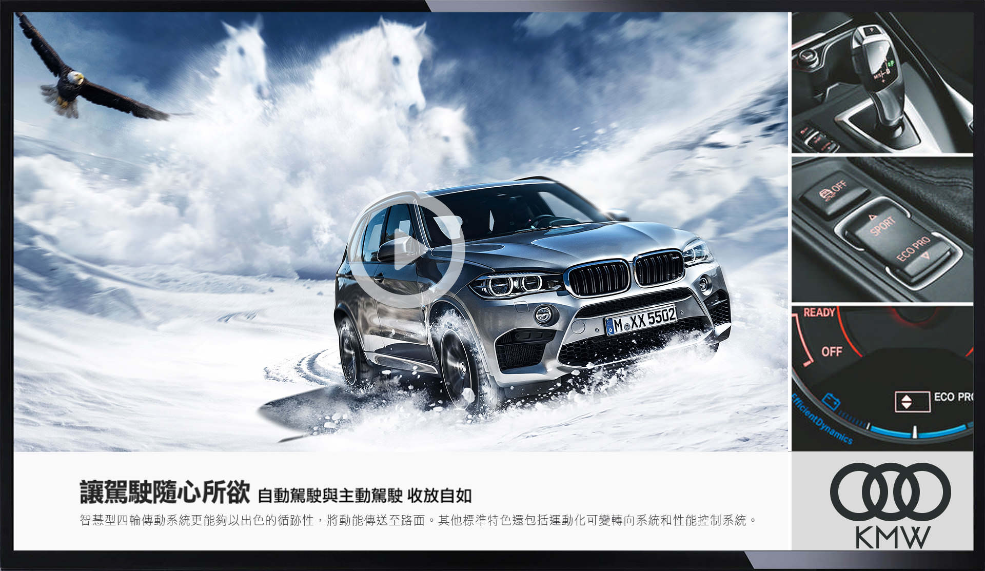 DDS PRO廣告機第5種橫式版型範例照片